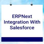 ERP Next Integration With Salesforce